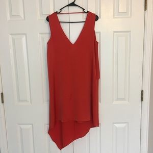 BCBGMaxAzria Red Cocktail Dress